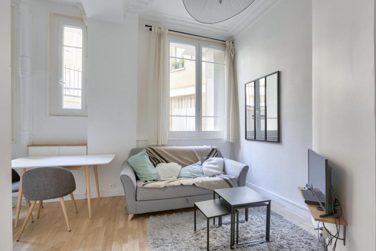 Ferienwohnung Charming Studio - Paris 18Th District Exterior foto