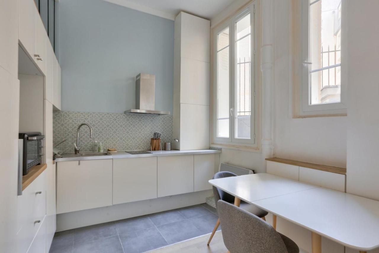 Ferienwohnung Charming Studio - Paris 18Th District Exterior foto